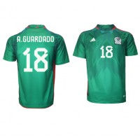 Mexico Andres Guardado #18 Replica Home Shirt World Cup 2022 Short Sleeve